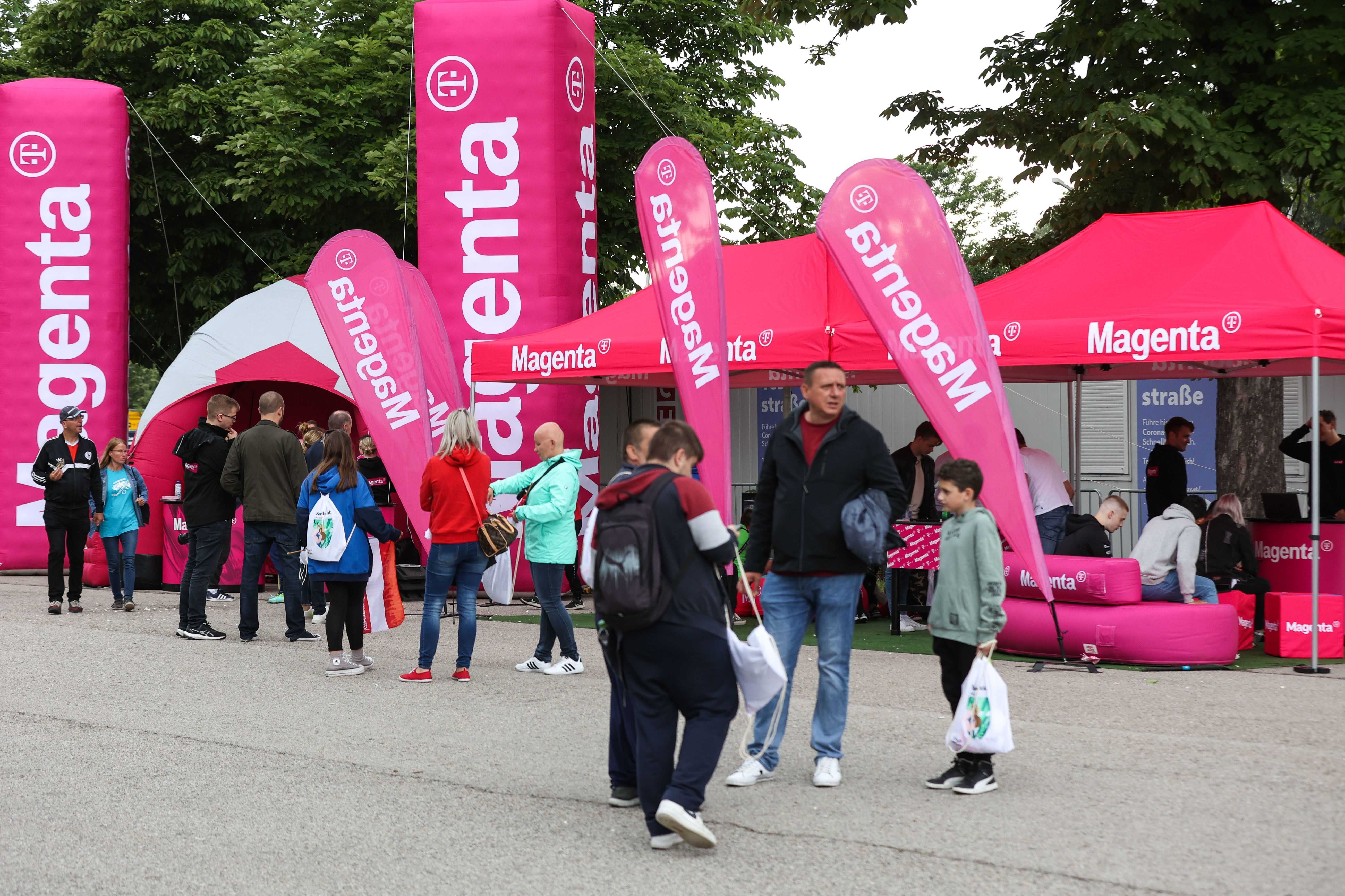 Sponsoring Aktivierung von Magenta